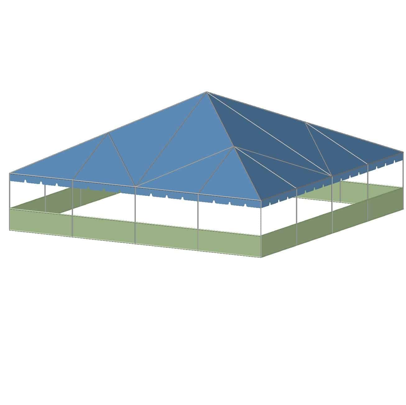 40x40 Complete Frame Tent – Central Tent