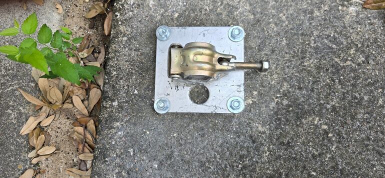 C1278 - Quick Wall Clamp Plate