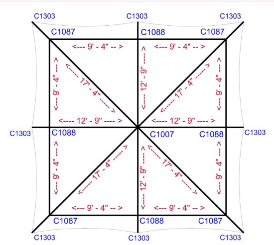 Aspire 20x20-24x24 Tent